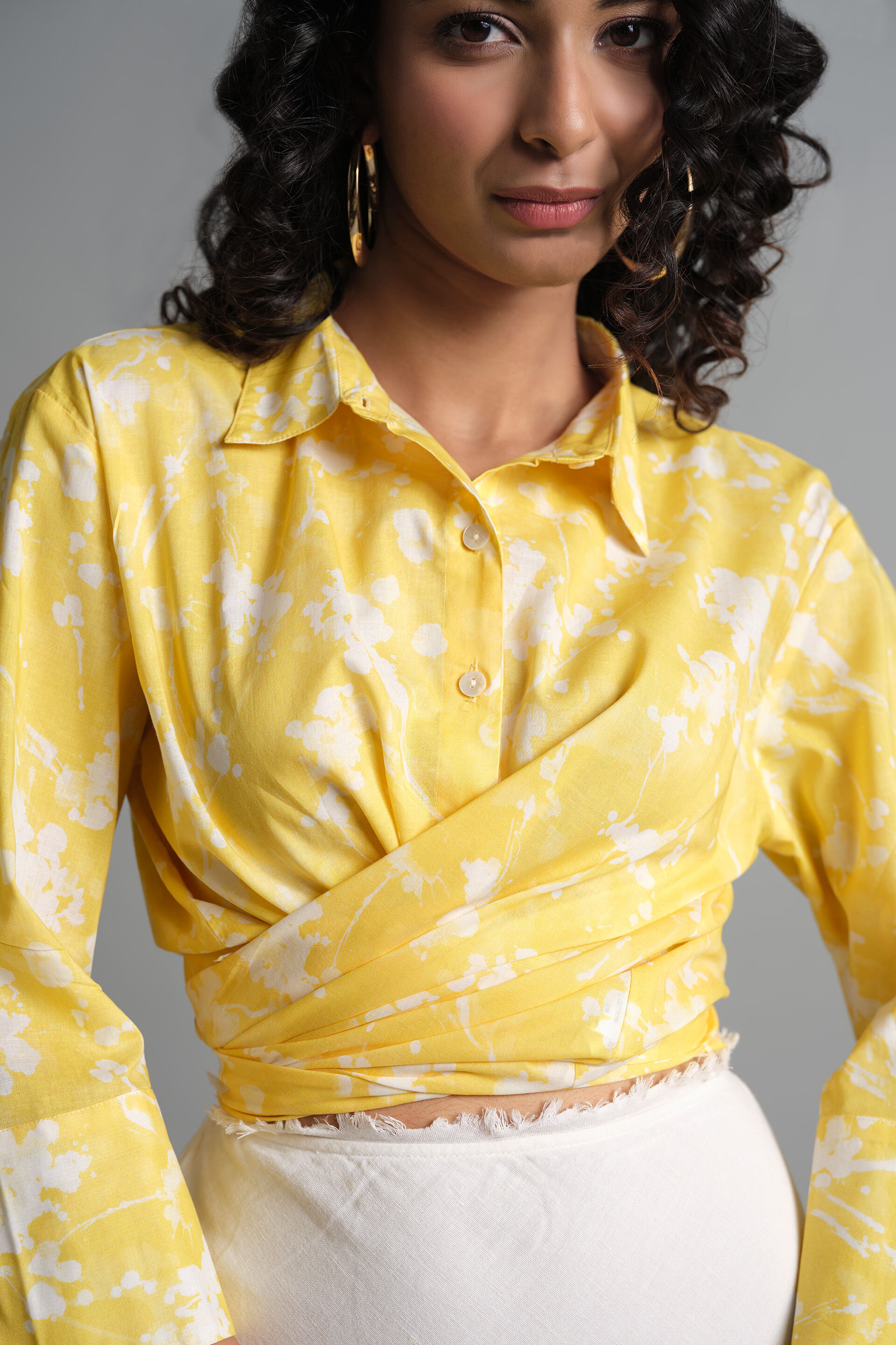 Summerly Shirt, Yellow, image 5